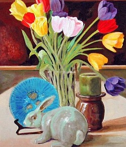 Interior Still Life with Rabbit 2007