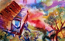 Zihuatenejo Dream watercolor