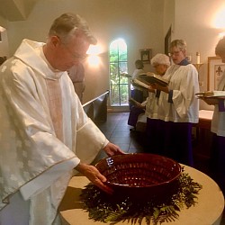 Consecration of the Baptismal Font 2022