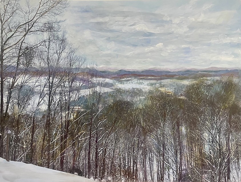 Smoky Mountains Winter View